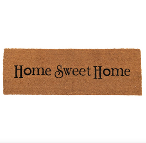 Natural Coir Double Doomat Home Sweet Home