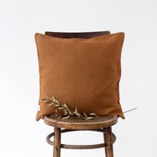 Load image into Gallery viewer, Linen Cushion Cover Hazelnut
