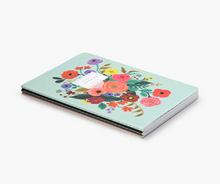 Load image into Gallery viewer, Stitched Notebook Set Garden Party

