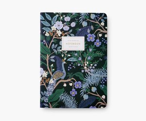 Stitched Notebook Set Peacock