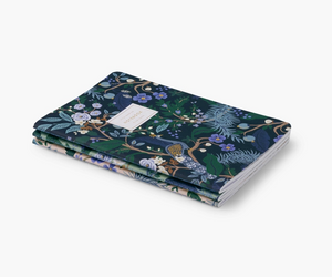 Stitched Notebook Set Peacock