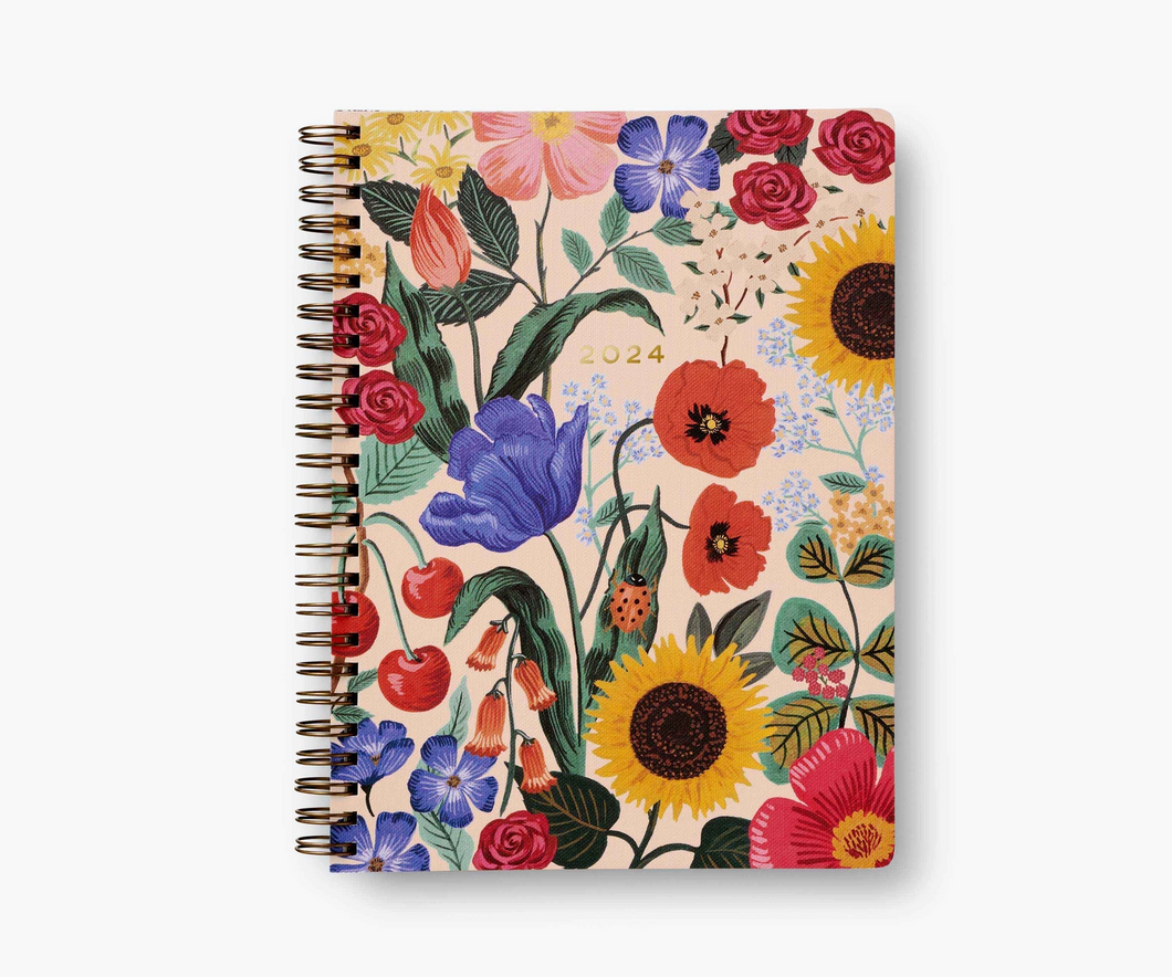 2024 Blossom - 12 Month Softcover Spiral Planner