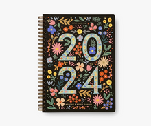 Load image into Gallery viewer, 2024 Flores - 12 Month Softcover Spiral Planner
