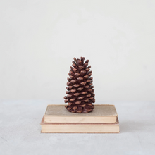 Load image into Gallery viewer, 3&quot; Resin Standing Pinecone
