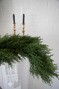 Real Touch Cypress Pine Garland - 6ft