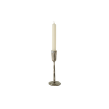 Load image into Gallery viewer, Luna Forged Candlestick Silver
