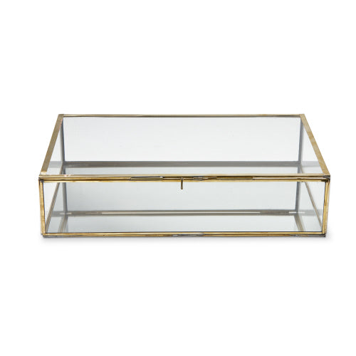 Brass & Glass Display Box